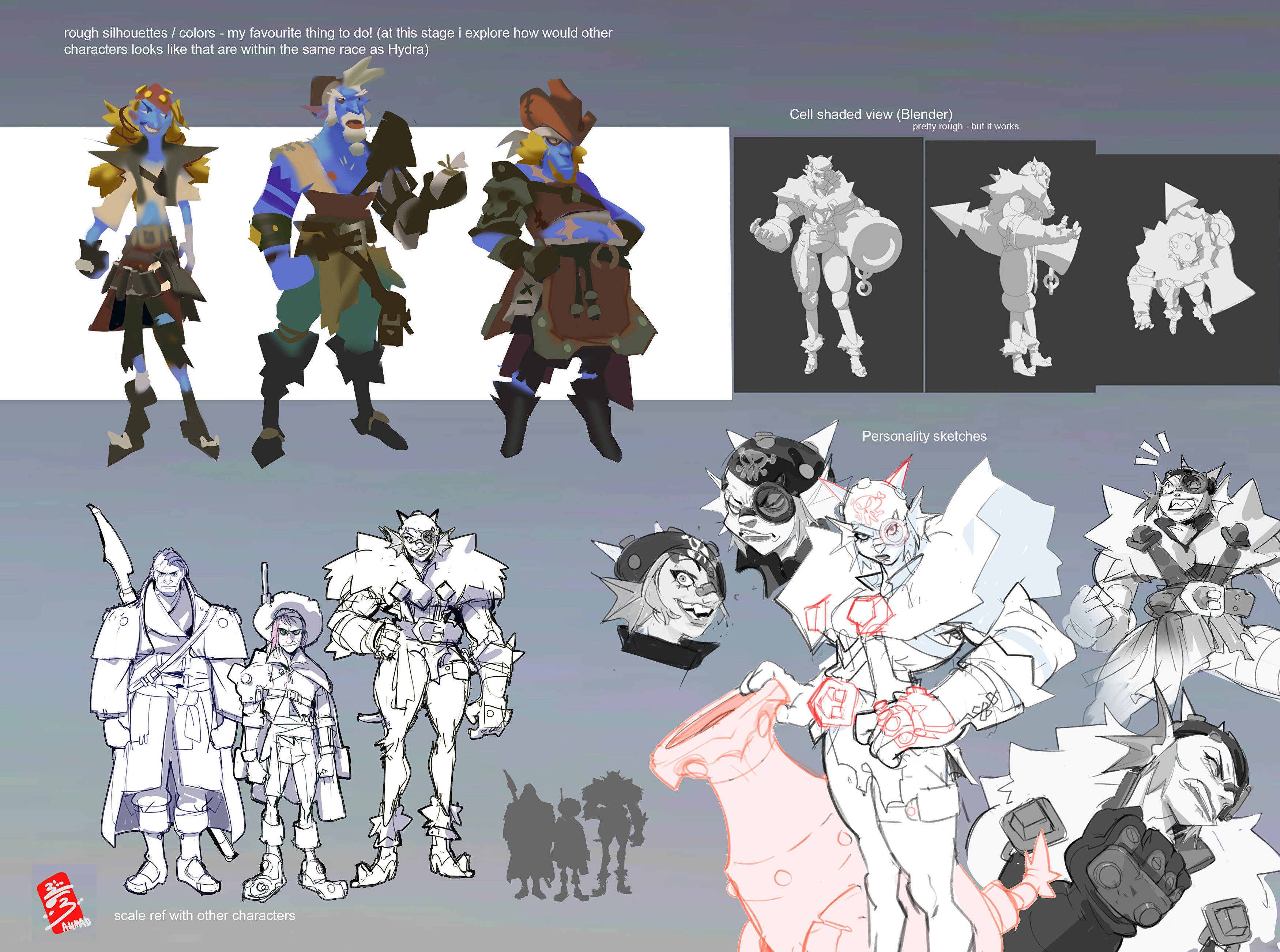 Character Design for Video Games with Ahmad Beyrouthi | Warrior